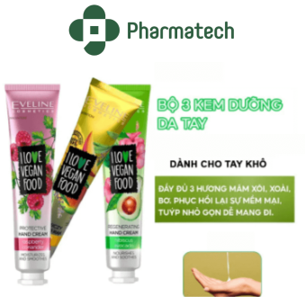 Kem dưỡng tay mâm xôi/xoài/bơ