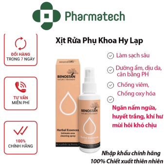 Xịt rửa phụ khoa benostan 100ml