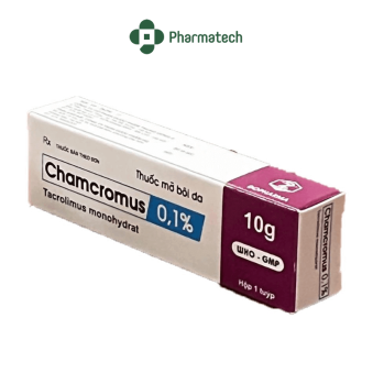 viêm da Chamcromus 0.1%