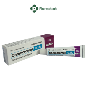 viêm da Chamcromus 0.1%