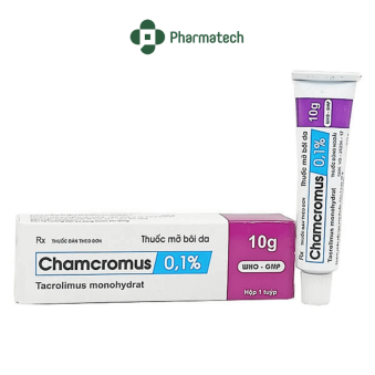 viêm da Chamcromus 0.1%
