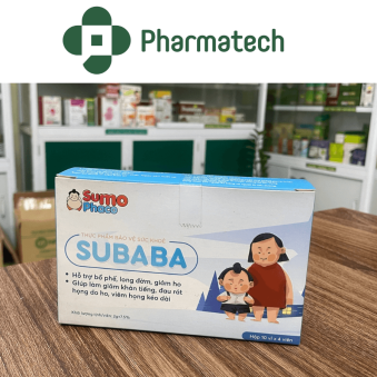 Viên ngậm ho Subaba H/10 vỉ