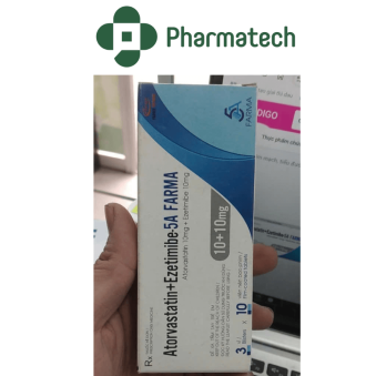 Atorvastatin+Ezetimibe-5A FARMA