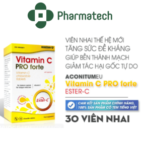 viên nhai Vitamin C Pro Forte