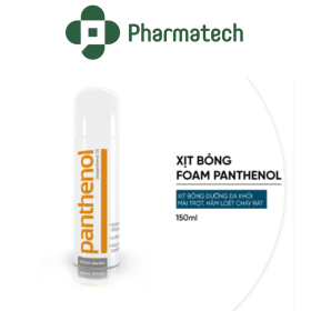 Xịt bỏng bọt Panthenol 150ml
