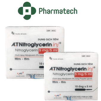 A.T Nitroglycerin inj 5mg/5ml